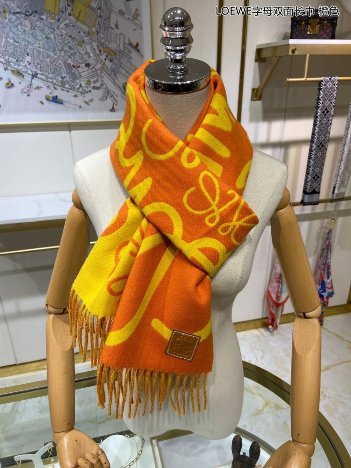 Streetwear Scarf Loewe 329809 SIZE:35 x 180cm