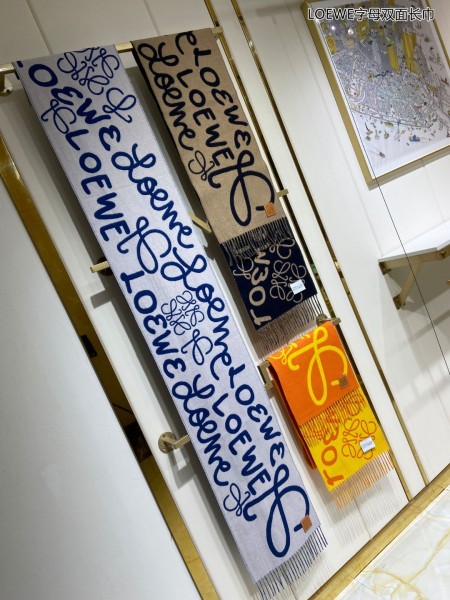 Streetwear Scarf Loewe 329807 SIZE:35 x 180cm