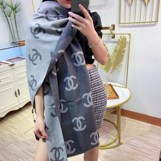 Streetwear Scarf CHANEL 329795 size：180*70cm