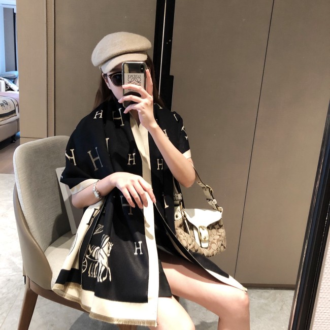 Streetwear Scarf Hermes   329788 size：180*65cm