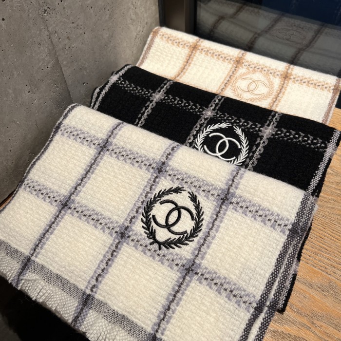 Streetwear Scarf CHANEL 329758 SIZE:30*180cm