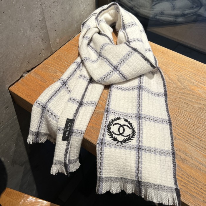 Streetwear Scarf CHANEL 329757 SIZE:30*180cm