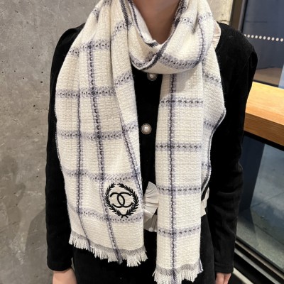 Streetwear Scarf CHANEL 329757 SIZE:30*180cm