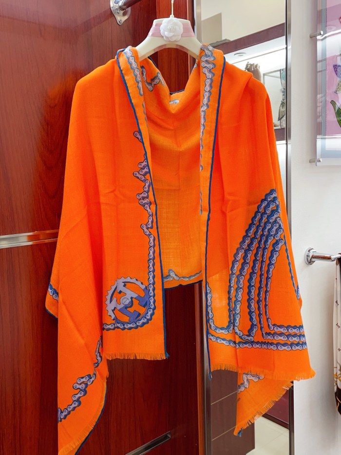 Streetwear Scarf Hermes   329755 size：180*65cm