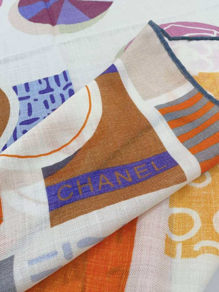 Streetwear Scarf CHANEL 329753 size：140*140cm