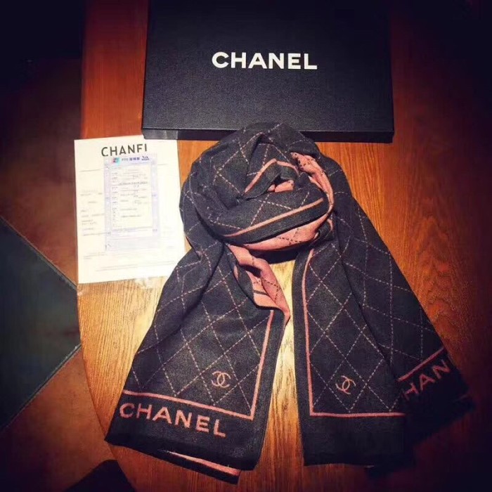 Streetwear Scarf CHANEL 329782 size：70/180cm