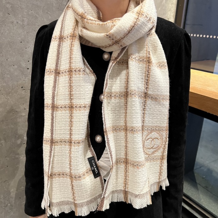 Streetwear Scarf CHANEL 329759 SIZE:30*180cm