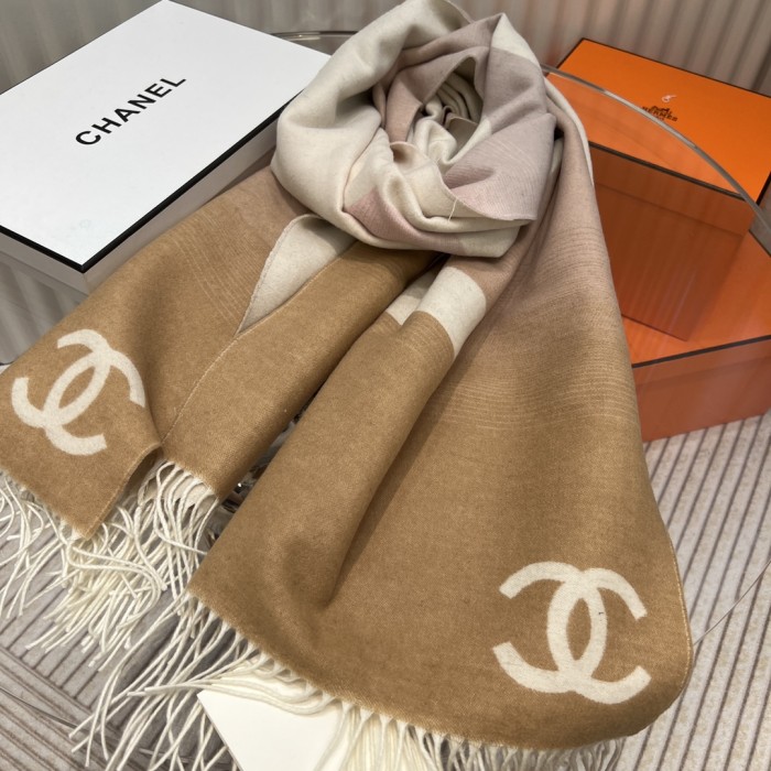 Streetwear Scarf CHANEL 329760 SIZE:70cm*200cm