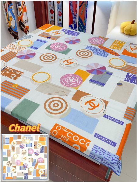 Streetwear Scarf CHANEL 329753 size：140*140cm