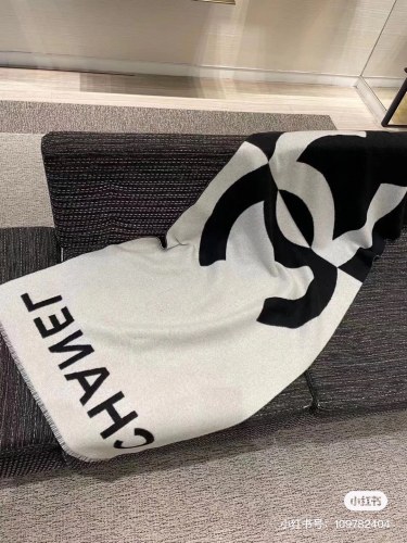 Streetwear Scarf CHANEL 329776 size：70*200cm