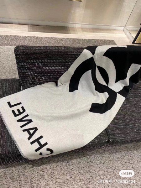 Streetwear Scarf CHANEL 329776 size：70*200cm