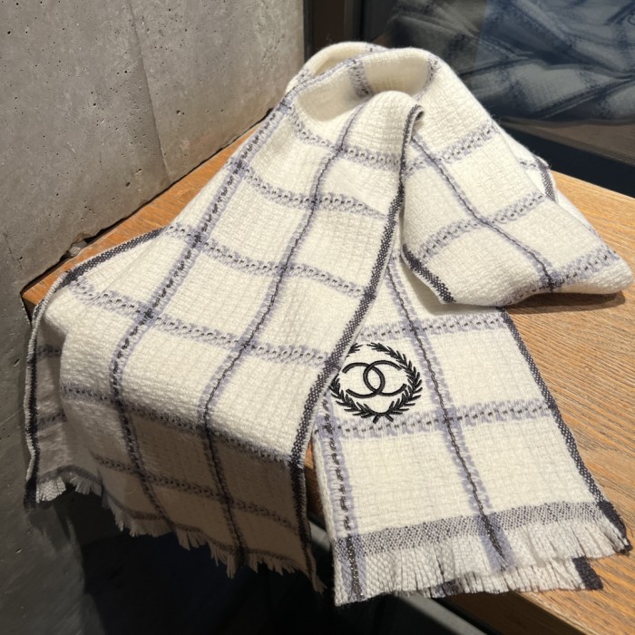 Streetwear Scarf CHANEL 329757 SIZE:30*180cm