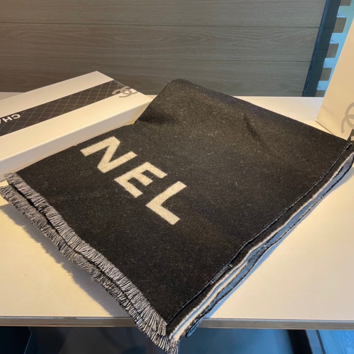 Streetwear Scarf CHANEL 329776 size：70*200cm