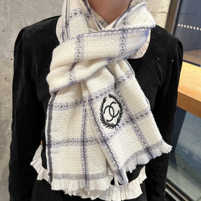 Streetwear Scarf CHANEL 329757 SIZE:30*180cm