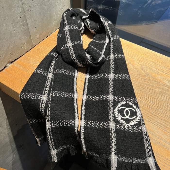 Streetwear Scarf CHANEL 329758 SIZE:30*180cm