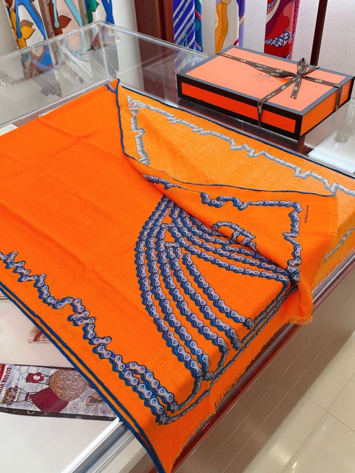Streetwear Scarf Hermes   329755 size：180*65cm