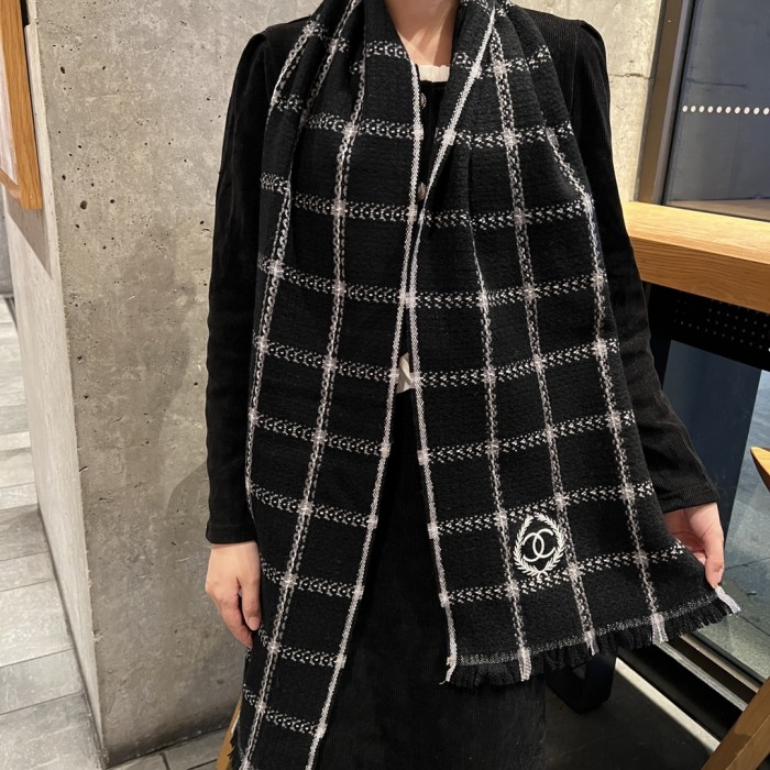 Streetwear Scarf CHANEL 329758 SIZE:30*180cm