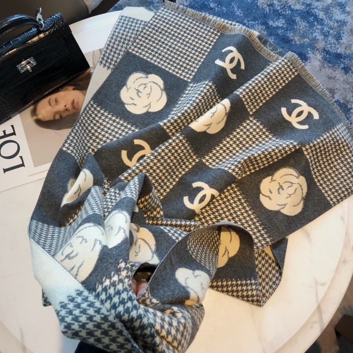 Streetwear Scarf CHANEL 329789 size：180*65cm