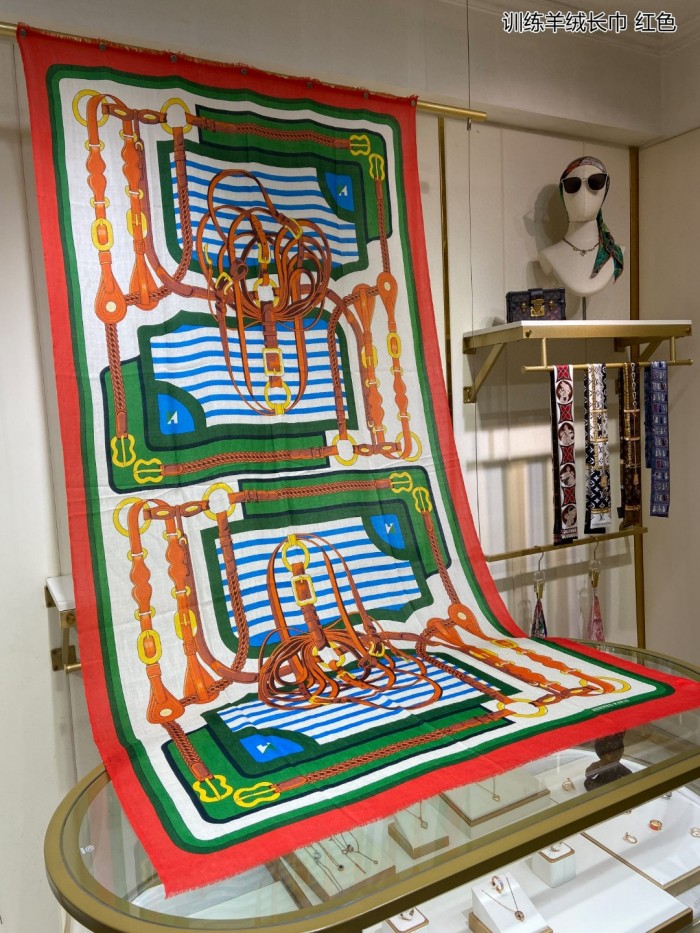 Streetwear Scarf Hermes 329685 SIZE:110*200cm