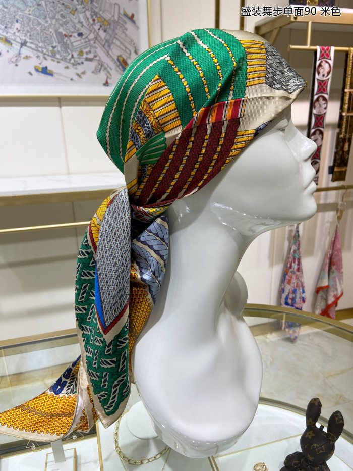 Streetwear Scarf Hermes 329691 SIZE:90cm*90cm