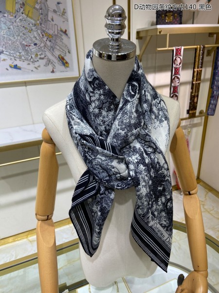 Streetwear Scarf Dior 329712 SIZE:140*140cm