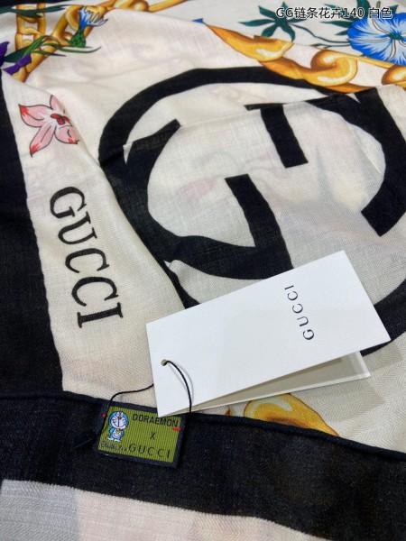 Streetwear Scarf GUCCI 329708 SIZE:140cm*140cm