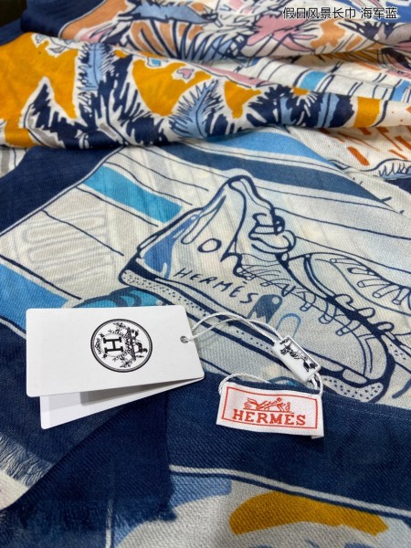 Streetwear Scarf Hermes   329720 size：110*200cm