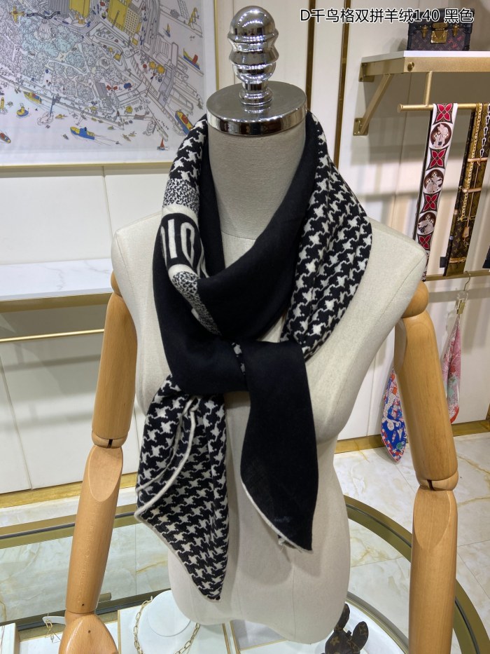Streetwear Scarf Dior 329706 SIZE:140*140cm