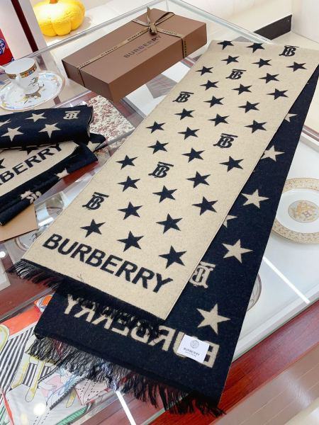 Streetwear Scarf BURBERRY 329737 size：180*35cm
