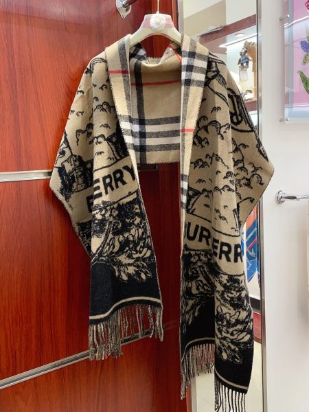 Streetwear Scarf BURBERRY 329732 size：45*210cm