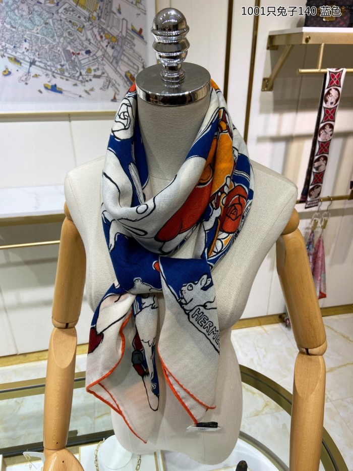 Streetwear Scarf Hermes   329704 size：140cm*140cm