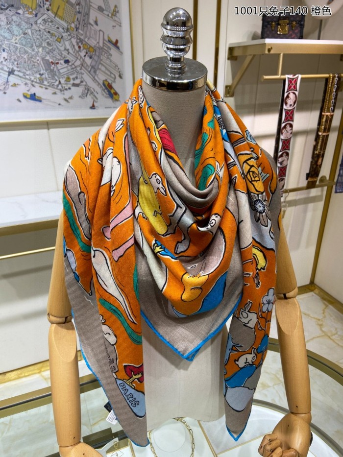 Streetwear Scarf Hermes 329703 SIZE:140cm*140cm