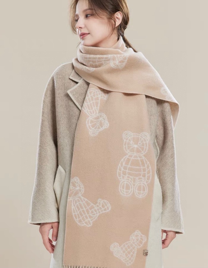 Streetwear Scarf Hermes   329666 size：30x180cm