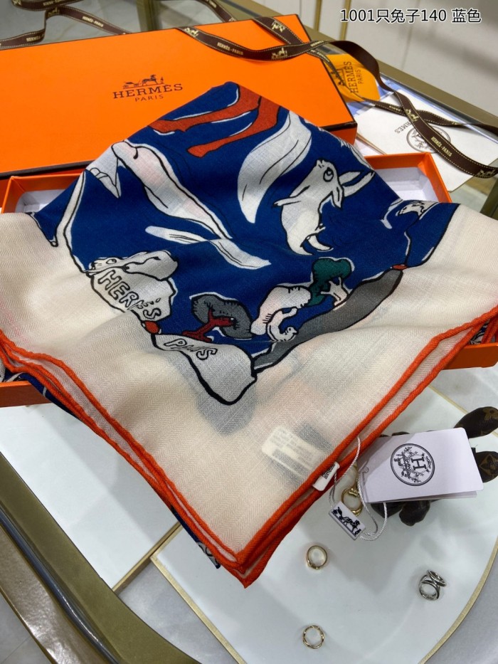Streetwear Scarf Hermes   329704 size：140cm*140cm