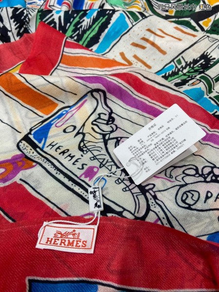 Streetwear Scarf LV  329719 SIZE:110*200cm