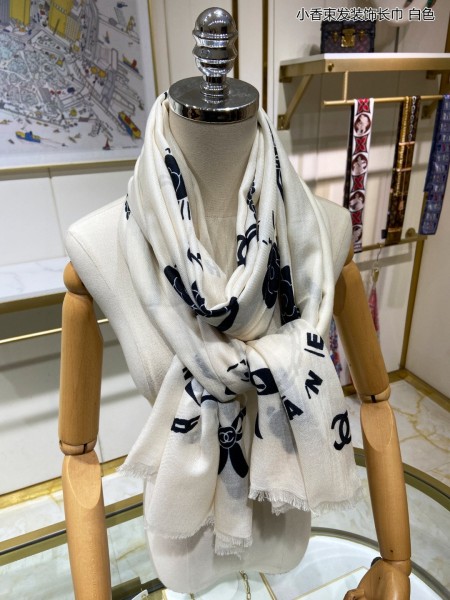 Streetwear Scarf CHANEL 329723 size:200*110cm