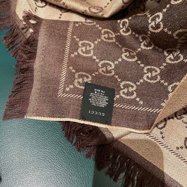 Streetwear Scarf GUCCI 329665 SIZE:48*180CM