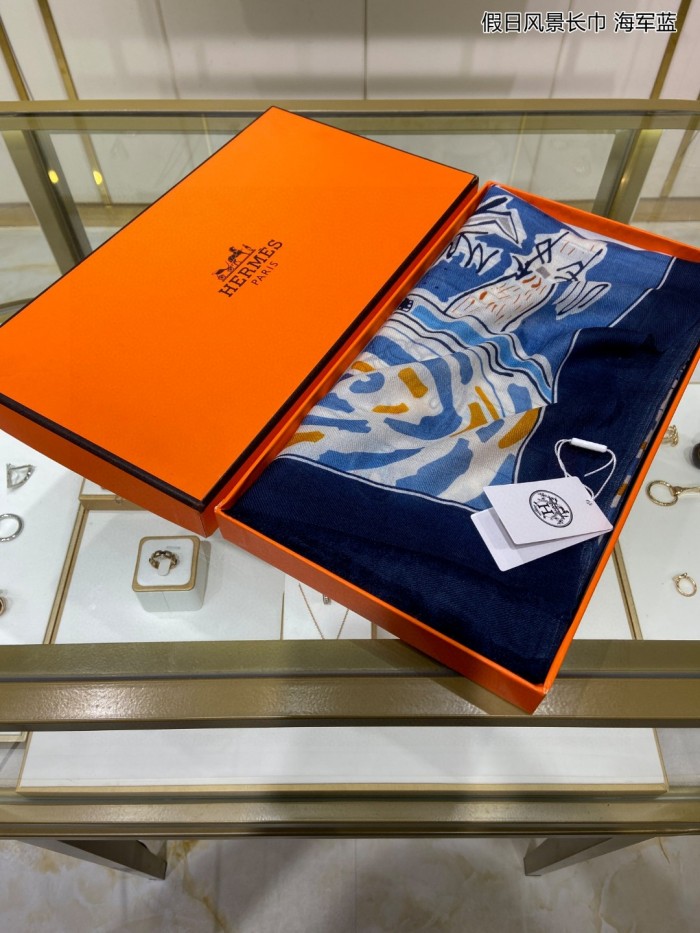 Streetwear Scarf Hermes   329720 size：110*200cm