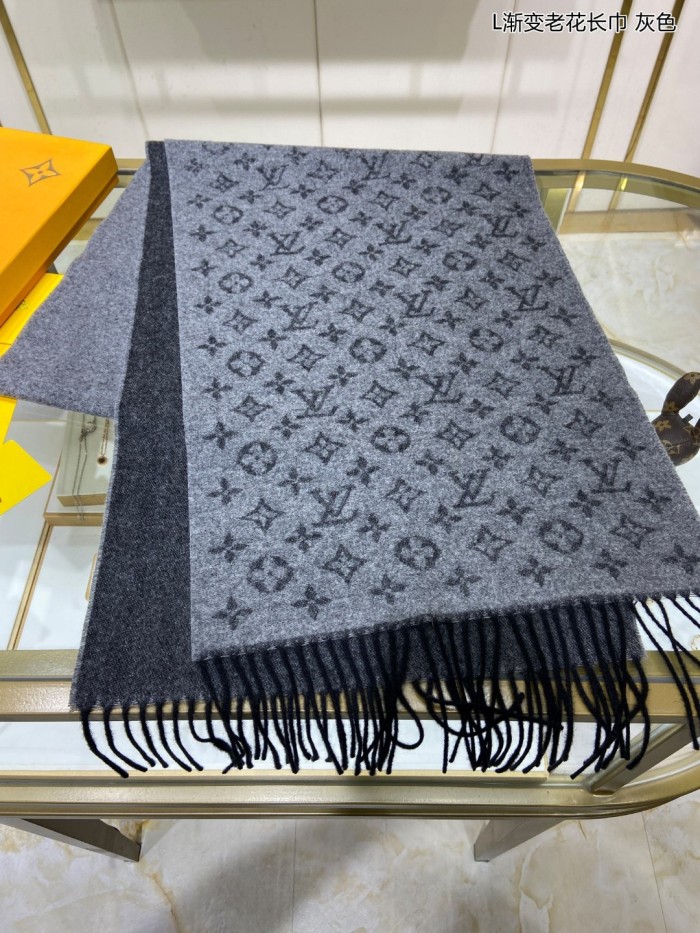 LOUIS VUITTON Monogram Gradient Scarf M75900 200*37cm