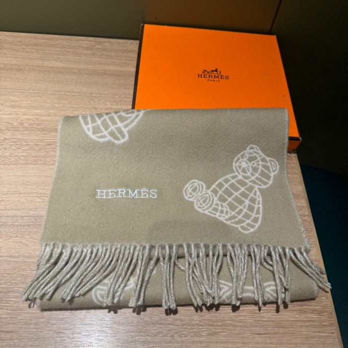 Streetwear Scarf Hermes   329668 size：30x180cm