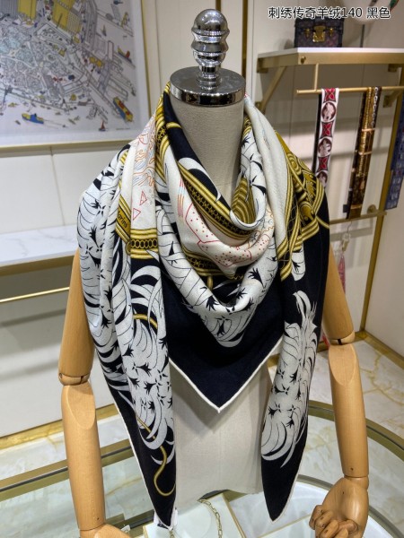 Streetwear Scarf Hermes 329713 SIZE:140cm*140cm