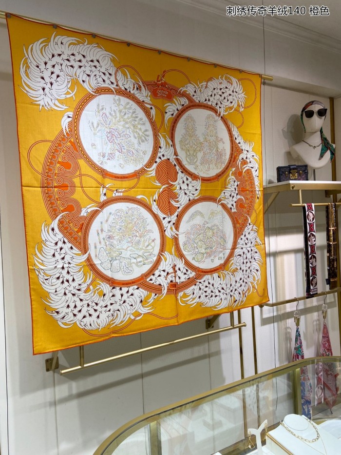 Streetwear Scarf Hermes 329715 SIZE:140cm*140cm