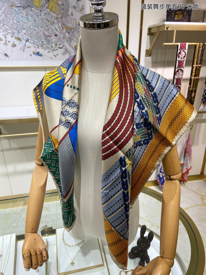 Streetwear Scarf Hermes 329691 SIZE:90cm*90cm