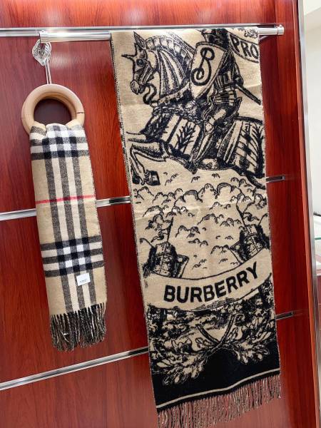 Streetwear Scarf BURBERRY 329732 size：45*210cm