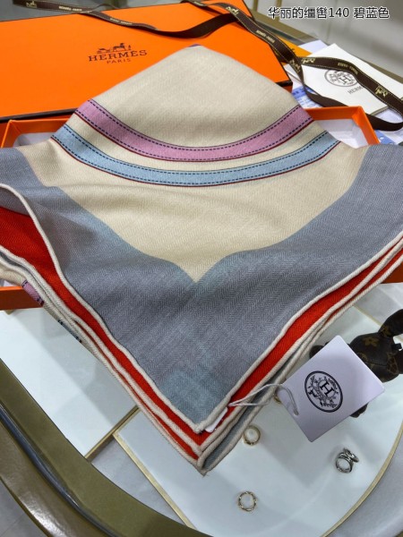 Streetwear Scarf Hermes   329676 size：140cm*140cm