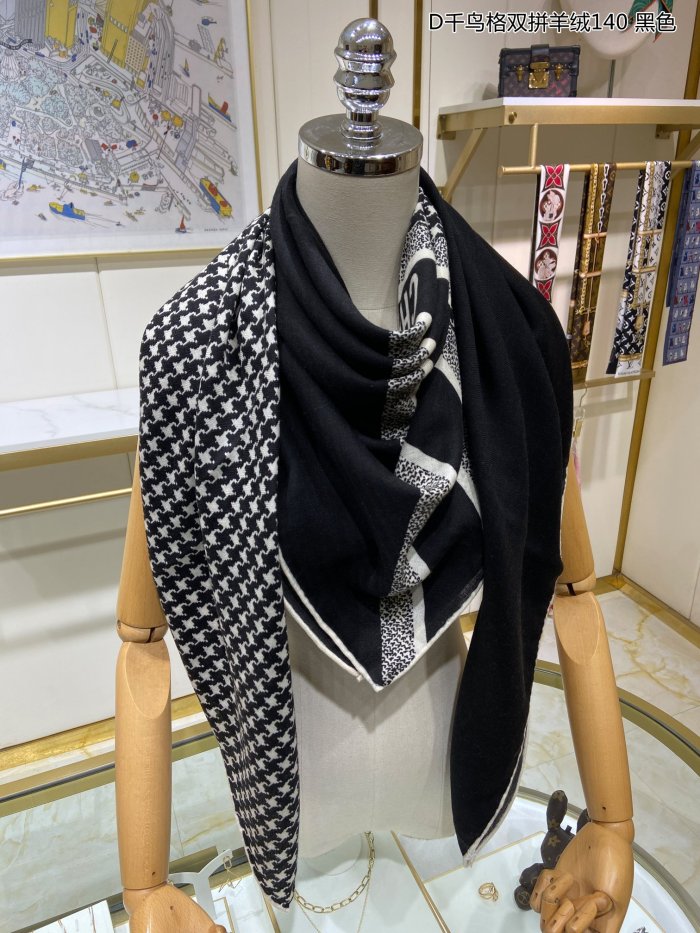 Streetwear Scarf Dior 329706 SIZE:140*140cm