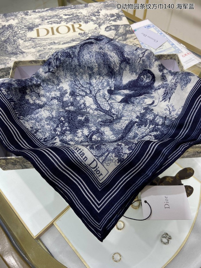 Streetwear Scarf Dior 329710 SIZE:140*140cm