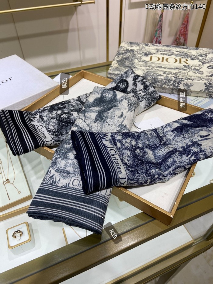 Streetwear Scarf Dior 329711 SIZE:65*185cm