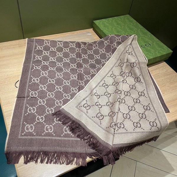 Streetwear Scarf GUCCI 329665 SIZE:48*180CM