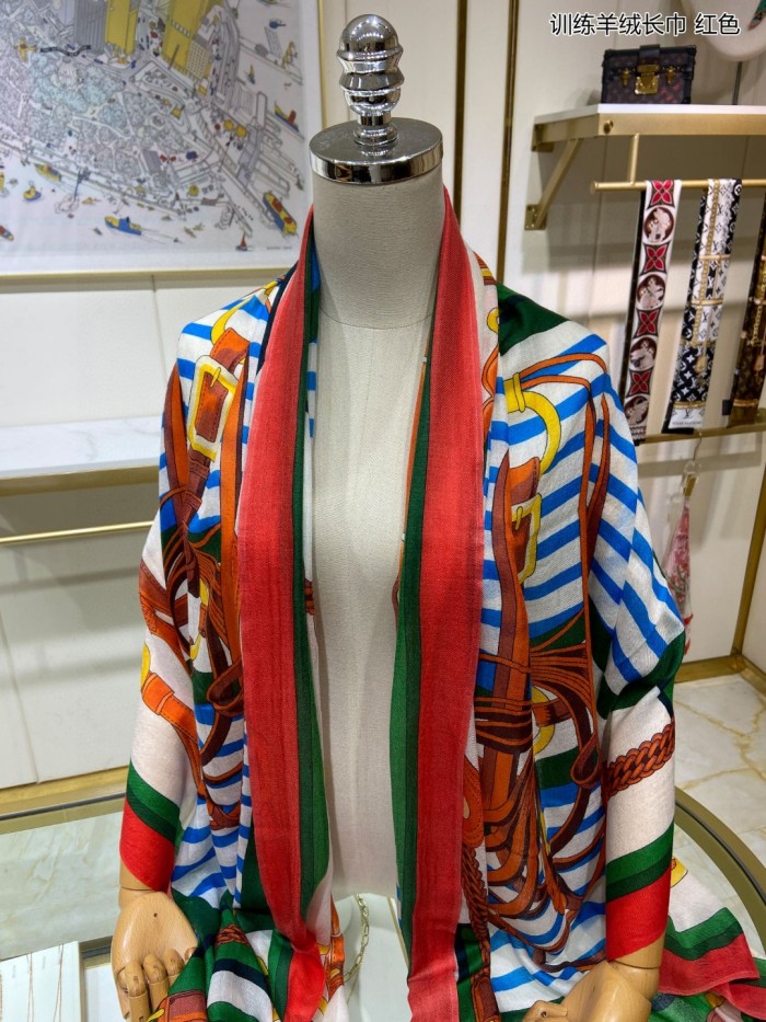 Streetwear Scarf Hermes 329685 SIZE:110*200cm